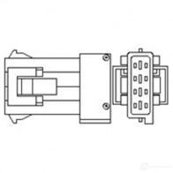 Лямбда зонд, кислородный датчик MAGNETI MARELLI 466016355043 55647972 U25AAZ OSM 043 - Изображение 6