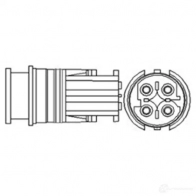 Лямбда зонд, кислородный датчик MAGNETI MARELLI 466016355123 1193778613 EWQWMS O SM123 - Изображение 6