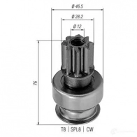 Бендикс стартера MAGNETI MARELLI 7ORICV 1330504015 940113020218 AMB02 18