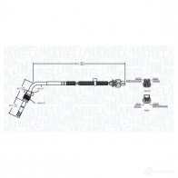 Датчик температуры выхлопных газов MAGNETI MARELLI S TS0061 2RJWSZ9 1424375610 172000061010 - Изображение 2