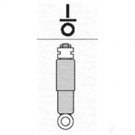 Амортизатор MAGNETI MARELLI 6 408G YOZJK Ford Galaxy 2 (CA1, WM) Минивэн 1.8 TDCi 125 л.с. 2006 – 2015 356408070000
