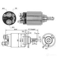 Втягивающее реле MAGNETI MARELLI AME037 6 CQWAJAE 940113050376 1193812307