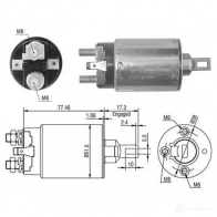 Втягивающее реле MAGNETI MARELLI AME03 95 9SXV45N 1046476 940113050395