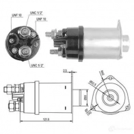 Втягивающее реле MAGNETI MARELLI A ME0031 940113050031 1193812062 9EBW3
