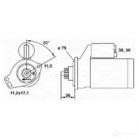 Стартер MAGNETI MARELLI 7DAIJ 1193813857 943253200010 M SR5400