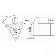 Стартер MAGNETI MARELLI MSR 5359 Volkswagen Transporter (T4) 4 Автобус 943253159010 CA42PWW