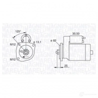 Стартер MAGNETI MARELLI 1193731059 6352 2609 063522609010 944280802220