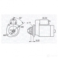 Стартер MAGNETI MARELLI 6318 7001 MSN872 Hyundai H1 Starex (A1) 1 Минивэн 2.4 137 л.с. 2003 – 2004 063187001010