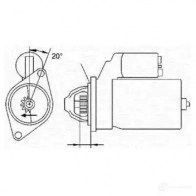 Стартер MAGNETI MARELLI MSR10 46 XMM83A 1047521 943241046010