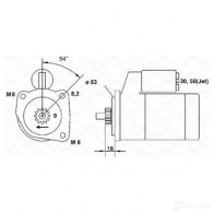 Стартер MAGNETI MARELLI Volkswagen Golf 3 (1H5) Универсал MS R907 943251328010 2NSPYJ7