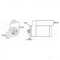 Стартер MAGNETI MARELLI 943253201010 TOCD85 1193813858 MS R5401