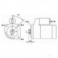 Стартер MAGNETI MARELLI M SR415 1047620 TWLJRQ4 943251433010