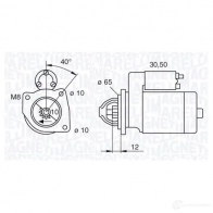 Стартер MAGNETI MARELLI G0GWF MS N8062 1016799 063280062010