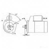 Стартер MAGNETI MARELLI 943241009010 IU7PEE3 M SR1009 Volkswagen Transporter (T4) 4 Автобус