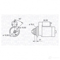 Стартер MAGNETI MARELLI MS N2010 0CCHYF 063521070240 1414470726