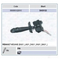 Подрулевой переключатель MAGNETI MARELLI 1014036 501 22 DA50122 000050122010 - Изображение 2