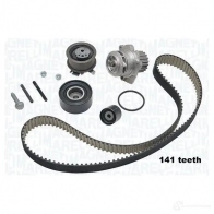 Комплект ремня ГРМ с помпой MAGNETI MARELLI VPSQF Audi A6 (C6) 3 Универсал KWP0145 K1 341401450001