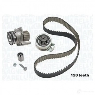 Комплект ремня ГРМ с помпой MAGNETI MARELLI 4MOHK KWP0 477K2 Audi A4 (B6) 2 Седан 1.9 Tdi Quattro 130 л.с. 2001 – 2004 341404770002