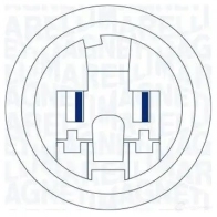 Стеклоподъемник MAGNETI MARELLI 1025948 350103859000 AC 859 P635R - Изображение 2