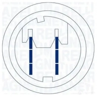 Стеклоподъемник MAGNETI MARELLI AC12 15 1193747622 350103121500 YX098 - Изображение 2