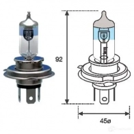 Галогенная лампа MAGNETI MARELLI 002585100000 H4 12 XL 1014566 H4 12V 50L - Изображение 2