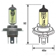 Галогенная лампа MAGNETI MARELLI H4 12 TC H3MO0ML 002575100000 1014545 - Изображение 2