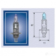 Галогенная лампа MAGNETI MARELLI S6NLQBO H1 12 BL 1014598 002601100000 - Изображение 1