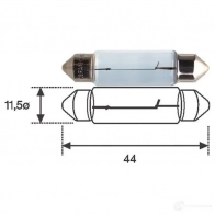 Лампа накаливания MAGNETI MARELLI C10W 12L 009461200000 89LVW44 1014757