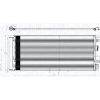 Радиатор кондиционера MAGNETI MARELLI 350203101700 A VIE4Z9 Opel Corsa (E) 5 Хэтчбек 1.6 Turbo (08. 68) 207 л.с. 2015 – 2025