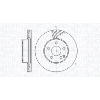 Тормозной диск MAGNETI MARELLI 361302040680 KN 6MMUA Mercedes C-Class (C204) 3 Купе 2.1 C 220 CDI (2002) 170 л.с. 2011 – 2025