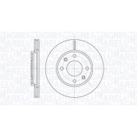 Тормозной диск MAGNETI MARELLI Peugeot 206 1 (2AC) Хэтчбек 1.9 D 69 л.с. 1998 – 2001 OU LQL 361302040699