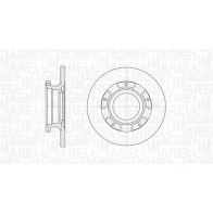 Тормозной диск MAGNETI MARELLI S169E 8N Ford Tourneo Custom 1 (L1, LRF) Автобус 2.2 TDCi 100 л.с. 2012 – 2025 361302040710