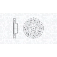 Тормозной диск MAGNETI MARELLI AD BTV Mercedes E-Class (A207) 4 Кабриолет 2.1 E 250 CDI / BlueTEC / d (2003. 2004) 204 л.с. 2010 – 2025 361302040747