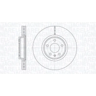 Тормозной диск MAGNETI MARELLI X 82K1 Audi A4 (B8) 4 Универсал 361302040774