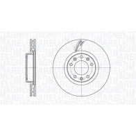 Тормозной диск MAGNETI MARELLI 361302040791 OBLJHN Z 1440275151