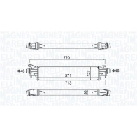 Интеркулер MAGNETI MARELLI CMHPZ1 A Opel Corsa (E) 5 2014 – 2019 351319205880