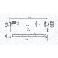 Радиатор охлаждения двигателя MAGNETI MARELLI 350213202100 G LM11P Audi Q3 (8U) 1 2011 – 2018