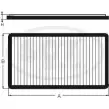 Салонный фильтр SCT GERMANY SAK 247 VEWZX Mazda 626 (GF) 5 Хэтчбек 2.0 DITD 90 л.с. 1998 – 2002 J 9U56N9