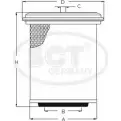 Воздушный фильтр SCT GERMANY SB 3225 1909146 3H YQY1Y HU6E0F6