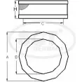 Воздушный фильтр SCT GERMANY 8 G163 Suzuki Swift (HT, SF) 1 1991 – 2004 SB 919 I1E1T