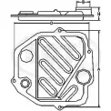 Комплект гидрофильтров, автоматическая коробка передач SCT GERMANY SG 1704 B JPFD52 Volkswagen Tiguan (5N) 1 2007 – 2016 EFWWQAN