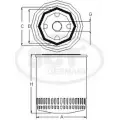 Масляный фильтр SCT GERMANY 2GGEOY SM 5025 1910006 DHA QWC