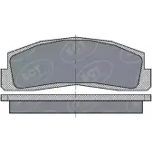 Тормозные колодки, дисковые, комплект SCT GERMANY 1910190 SP 179 PR 2 0660 BQR2YJ