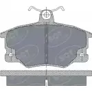 Тормозные колодки, дисковые, комплект SCT GERMANY 20 833 IGUC53 SP 191 PR 1910202