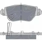 Тормозные колодки, дисковые, комплект SCT GERMANY 23052-23055, 23258, 23259, 23262 SP 242 PR 1910253 5QEU955
