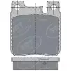 Тормозные колодки, дисковые, комплект SCT GERMANY Mercedes CLK (A209) 2 Кабриолет 3.0 CLK 320 CDI (2020) 224 л.с. 2005 – 2010 2D79R8H SP 255 PR 213 05