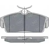 Тормозные колодки, дисковые, комплект SCT GERMANY 1910280 SP 269 PR 234 63 O21K8QT
