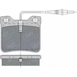 Тормозные колодки, дисковые, комплект SCT GERMANY SP 294 PR Peugeot 406 1 (8C) Купе 3.0 V6 24V 190 л.с. 1997 – 2004 OHHYO2 21278, 21279, 21904