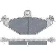 Тормозные колодки, дисковые, комплект SCT GERMANY SP 298 PR 1910309 8I1UOND 20410, 20423