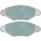 Тормозные колодки, дисковые, комплект SCT GERMANY 21 980 M11A3IP SP 312 PR Citroen Xsara 1 (N1) Хэтчбек 1.4 i 75 л.с. 1997 – 2005